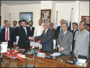 CEO Saif Energy Limited, Jehangir Saifullah Khan Signing Ceremony of Various Exploration Blocks with Government of Pakistan